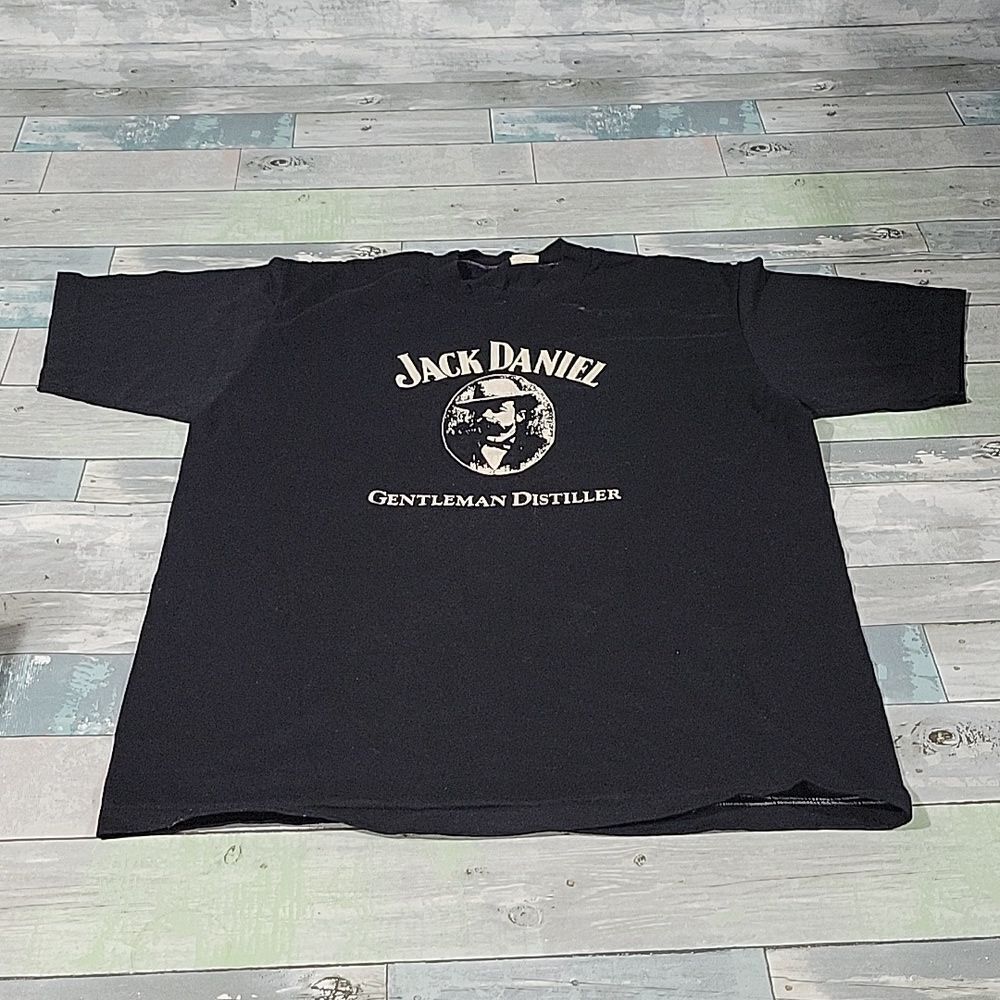 Velva Sheen Vintage Single Stitch Jack Daniel's T-Shirt sz X-Large